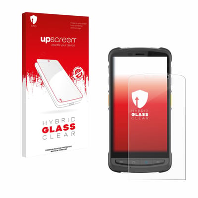 upscreen - Screenprotector voor Newland MT9055 Orca III - Folie Beschermfolie Beschermglas transparant
