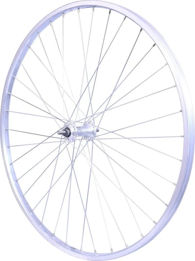 Voorwiel Mountainbike - Fietswiel Voor - MTB Gebruik - Aluminium Velg - 26 Inch - Zilver