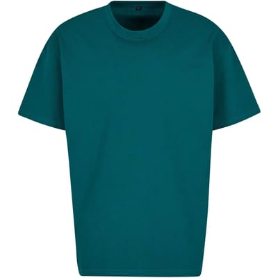 Build Your Brand - Heavy Oversized T-Shirt - Retro Green maat M