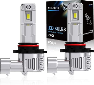 Krachtige LED Autokoplampen HB4/9006 14000LM 6500K Wit Licht 2 Stuks Universeel