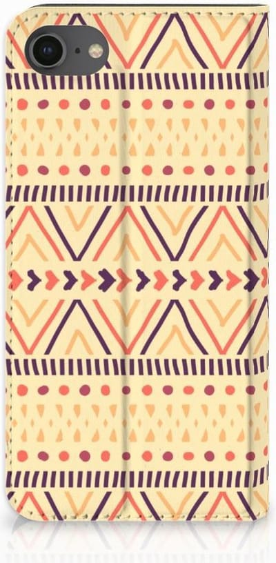 iPhone 7 | 8 | SE (2020) | SE (2022) Hoesje met Magneet Aztec Yellow