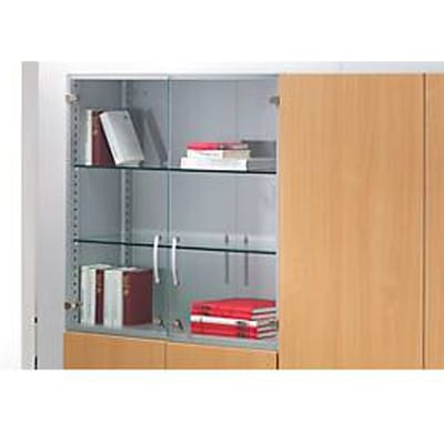 Schäfer Shop Genius Glazen legbord TETRIS SOLID, B 1000 mm, 8 mm dik veiligheidsglas