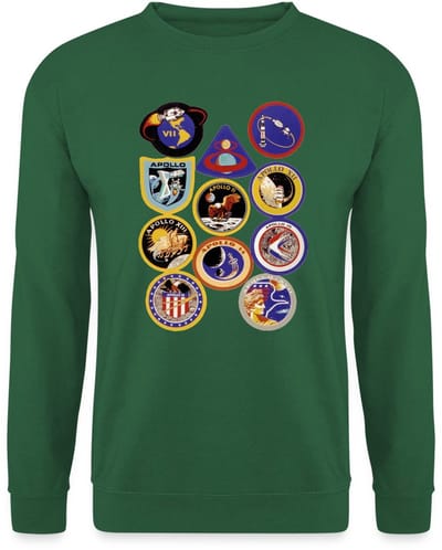 NASA Apollo-missie-insignes Sweater Heren