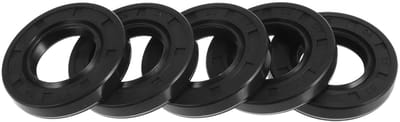 Dubbele Lip Olieafdichting 22x40x7mm - Hoge Druk Rubber NBR, Roterende Veerstalen Afdichting, 5 Stuks