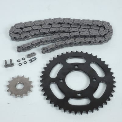 Kettingkit voor Suzuki 125 GS motorfiets 1982 tot 1985 14x43 steek 428 nieuw