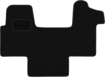 Bestuurdersmat zwart voor: Renault Master II bestelwagen (2010-)