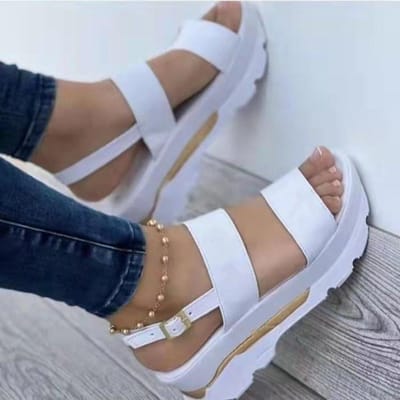 Sandales femme mode d'été sandales femmes sandales Sexy femme chaussures compensées femme sandale orthopédique femme chaussures 39 gray