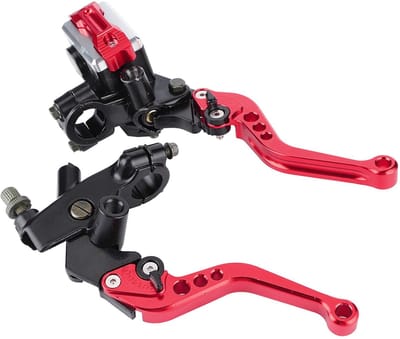 Dailygoods- Remhendel Set - Universele Remhendel - CNC Aluminium - 22mm - Antislip - Schokbestendig - Eenvoudige Installatie - Motorcycle Levers