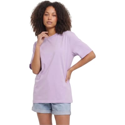 Urban Classics - Everyday 2Pack Dames Tshirt - XS - Lila/Roze