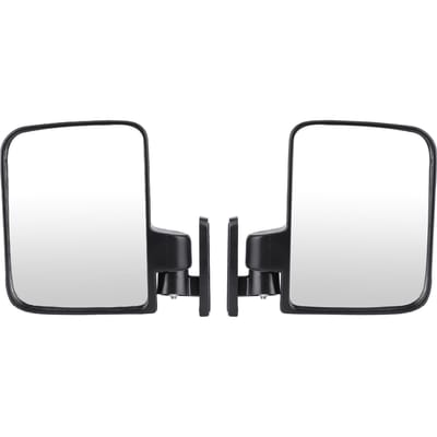2 rétroviseurs Club Car latéraux de porte rétroviseurs extérieurs accessoire de modification de véhicule pour la plupart des VTT white
