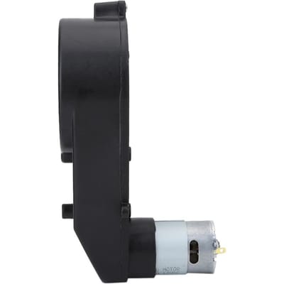 1 pièce Boîte de vitesses Faible bruit Résistant à l'usure Boîte de vitesses de moteur électrique pour Jouet Voiture Enfant (6V15000RPM)