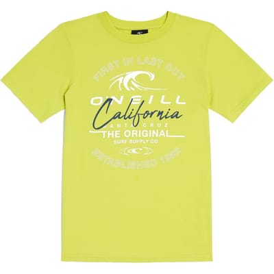 O'Neill Boys Cali Wave T-shirt Luca Lime Taglia: 152 | T-shirt Outlet | Unisex | Verde
