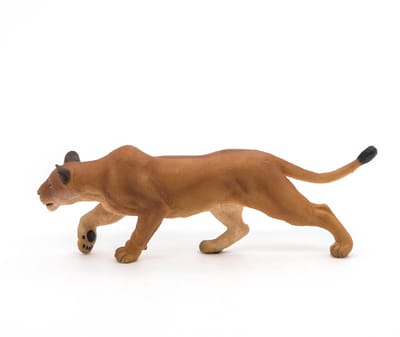 Speelfiguur - Wild dier - Leeuwin - Jagend