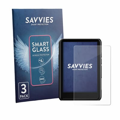 3 Stuks Savvies Screenprotector - geschikt voor Hiby R3 Pro II - beschermfolie glas transparant