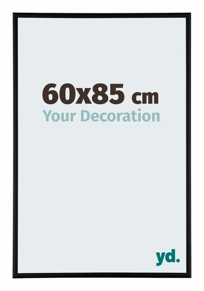 Your Decoration - Puzzellijst 60x85 cm - Zwart Mat - Puzzellijst 1500-2000 stukjes - Aluminium Fotolijst - Kent