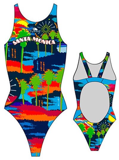 Turbo Santa Monica Zwemkleding Zwart XL Vrouw