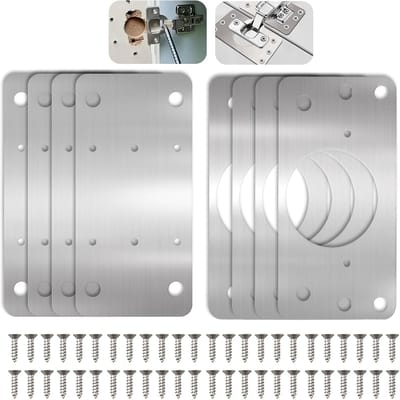 Solidchoice - Keukendeur Scharnier Reparatieplaat Set van 8