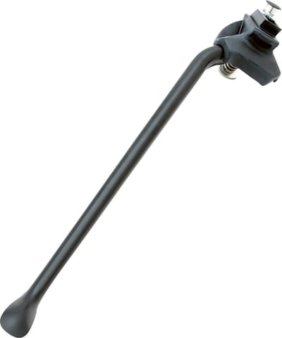 Simson Stabiele fietsstandaard - extra stevig - brede plaat - zwart - geschikt voor 28 inch fietsen