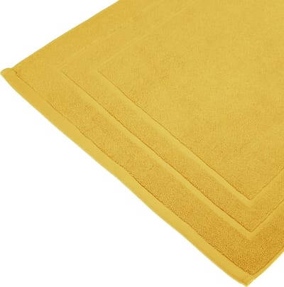 Atmosphera Badkamerkleed/badmat - vloermat - okergeel - 50 x 70 cm
