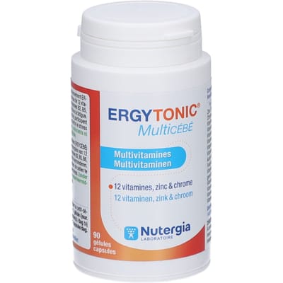 Nutergia Ergytonic® Multicébé 90 Harde capsules