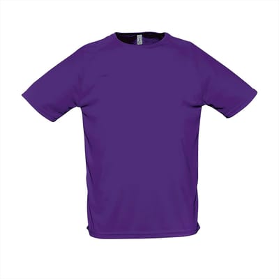 SOL'S Men´s Raglan Sleeves T Sporty L198 - Dark Purple - L