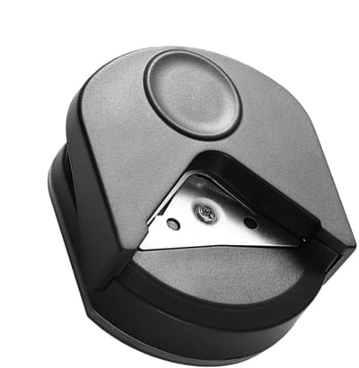 Papierronder Snijder - Hoekronder Craft - Kaarten Maken - Precisie R4mm Hoek - Compact Draagbaar - Zwart