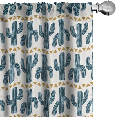 ABAKUHAUS – Voorhangen 2x75x225 cm – Mikrofaser – Halfdonker – Lichtblauw
