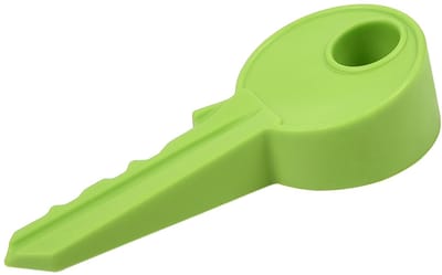 Dailygoods- Deurstopper Sleutelvorm - Siliconen Deurbuffer - Deurvastzetter - Deurstopper voor Binnen - Deurstopper voor Buiten - Perfect voor Babybescherming