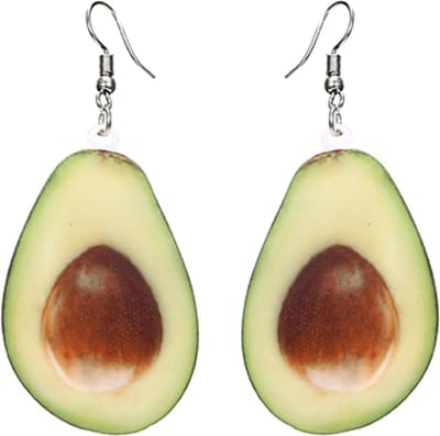 Fako Bijoux® - Oorbellen - Groente & Fruit - Avocado