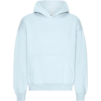 Oversized sweatshirt met capuchon Colorful Standard Organic Polar Blue