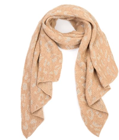 Sjaal | Luipaard | Camel