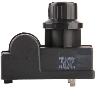 Furnace Verwarming - Pulsontsteking - Automatische ontsteking - Zwart - Vervangingsonderdeel - Geschikt voor barbecue - Universele knop