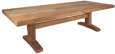 DTP Home Eettafel Borgo rechthoek teakhout – 280x78 cm