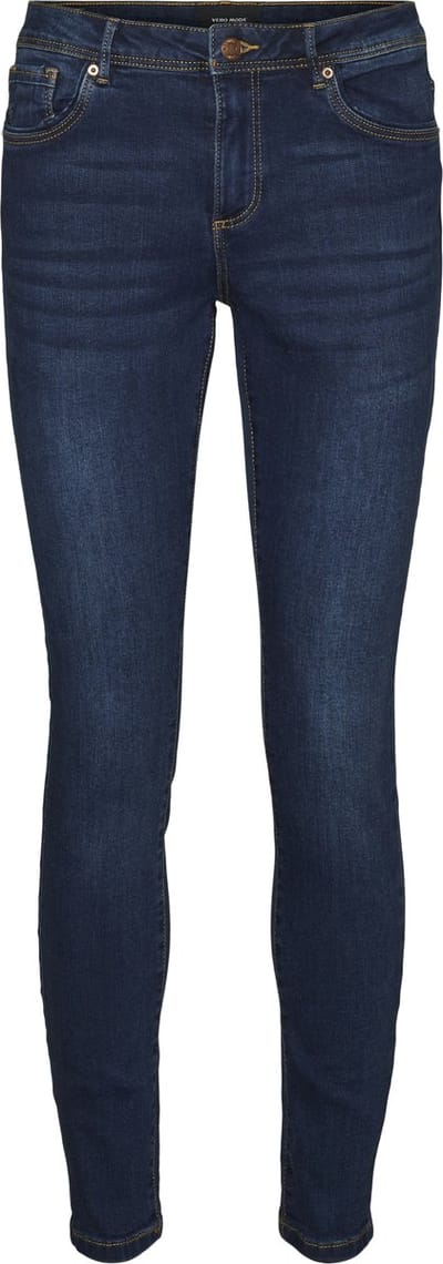VERO MODA VMTANYA MR S PIPING J VI3144 GA NOOS Dames Jeans  - Maat XL X30