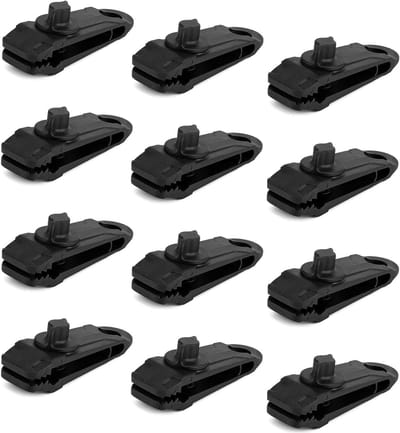 Dailygoods- Vergrendelingsclips 12 Stuks - Veiligheidsclips