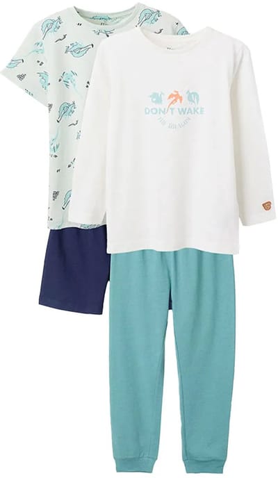 Zippy 3107060001 Pyjama Met Lange Mouwen 2 Eenheden Veelkleurig 3-4 Years Jongen