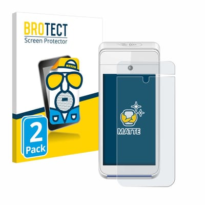 BROTECT - Screenprotector voor Pax A920 - Folie Beschermfolie matte 2 Stuks