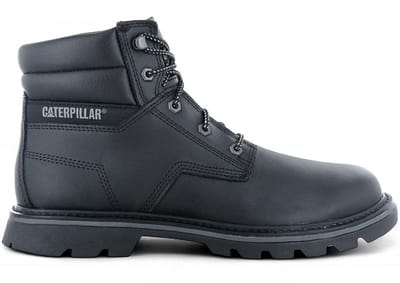 CAT Caterpillar Quadrate boots - Heren Laarzen Leer Zwart P723802 , Maat: EU 41 UK 7