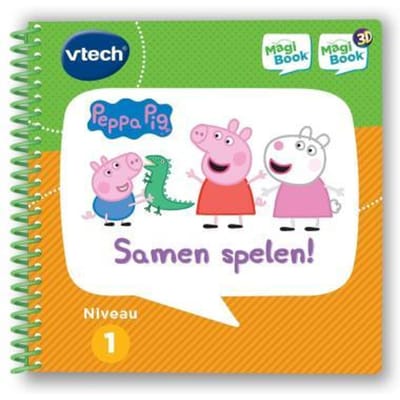 VTech MagiBook Activiteitenboek Peppa Pig - Cadeau - Samen Spelen! - Educatief Speelgoed - Niveau 1 - 2 tot 5 Jaar