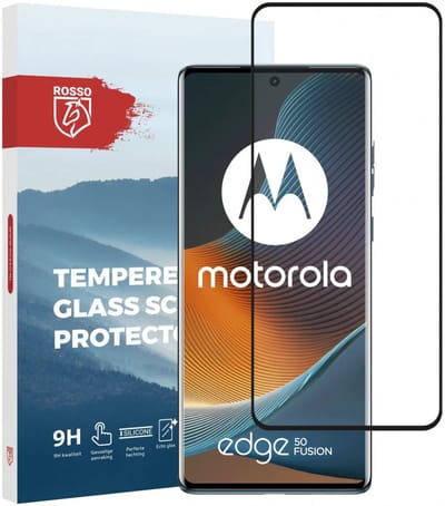 Rosso Screen Protector Geschikt voor Motorola Edge 50 Fusion | 9H Tempered Glass | Glasplaatje | Beschermlaag | Beschermglas | 9H Hardheid