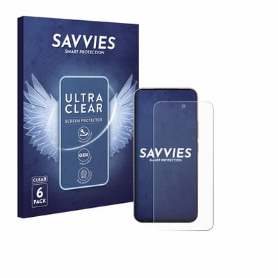 Savvies - Screenprotector voor Xiaomi 15T Pro - Folie Beschermfolie transparant 6 Stuks