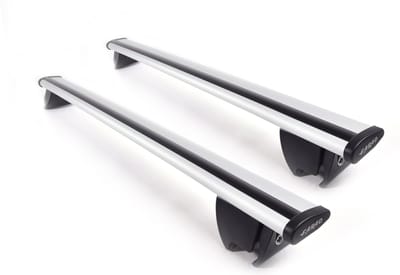 Dakdragers geschikt voor Kia Optima SW 2016 t/m 2019 gesloten dakrailing - Aluminium - Hoog laadvermogen 100kg - Wingbar Zilver - Merk Farad