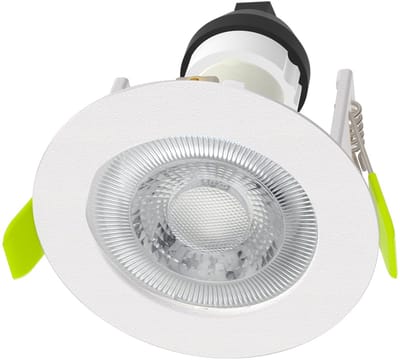 OutledTL Mila inbouwspot - IP65 dimbaar waterdicht 60 t/m 65mm - 1 stuk - mat wit brandwerend