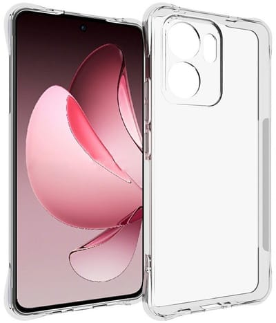 Coverup Hoesje - Geschikt voor OPPO Reno13 F / FS 5G Hoesje - Coverup TPU Back Cover met AirBag Corners - Transparant