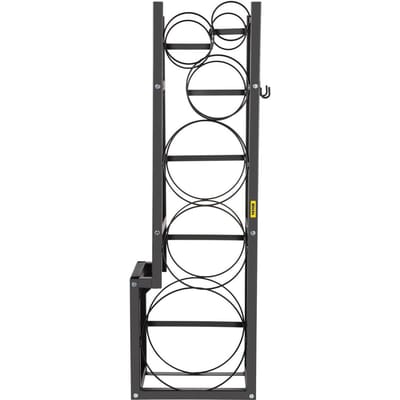 Koelmiddel Tank Rek met 1x50lb, 2x30lb en 3 Kleine Flessen Cilindertank Rek, 48,5x15x11 inch Koelmiddel Cilindertank Rek Gas Cilindertank Rekken en