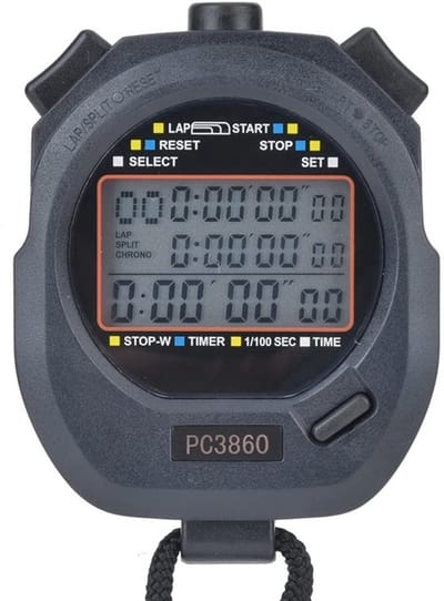 Allecto - Sportstopwatch-timer - 1/100 Seconde Stopwatch - groot