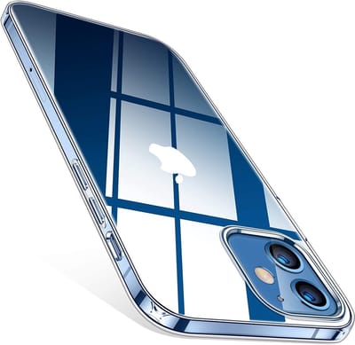 ShieldCase Ultra thin silicone case geschikt voor Apple iPhone 12 Mini - 5.4 inch - transparant - Lichtgewicht Beschermcase - Slank en Flexibel Hoesje - Duurzame Silicone Bescherming