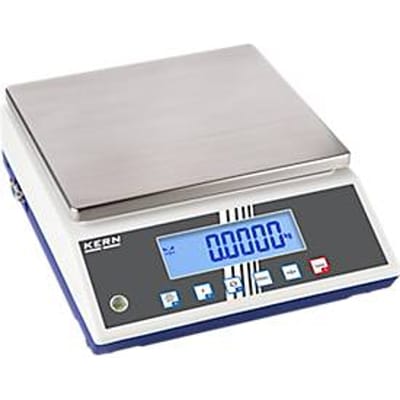 Weegschaal FCB, tweede display op de achterzijde, PRE-TARE functie, RS-232, weegbereik max. 8 kg
