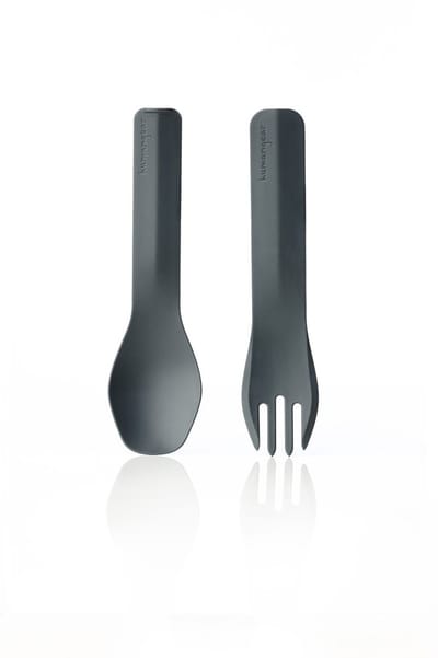 Human Gear - DUO - Gray - Bestek - herbruikbaar - campingbestek