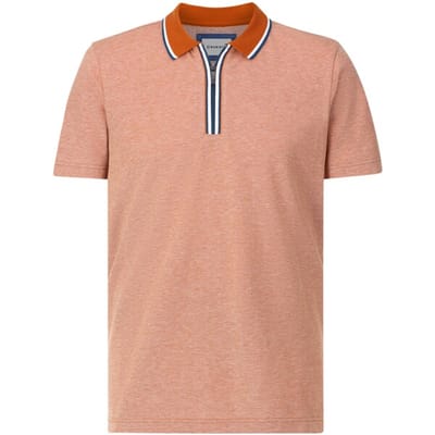 Babista herren Poloshirt - 44/46 - oranje - Plus Size